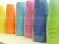 Plastic tumblers