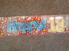Banners & sashes -  18th Happy  Birthday Banner
