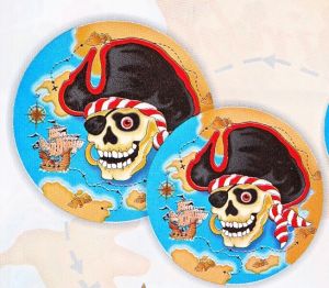  - Plate - Pirate skull