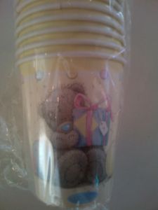  - Cups - tatty teddy nursery