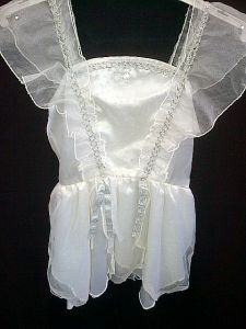 Kids Costumes to Hire - White Satin Fairy Dress