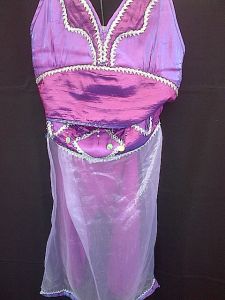Kids Costumes to Hire - Purple Arabian Costume - GIRL