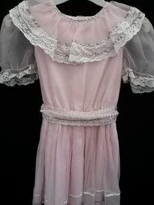 Kids Costumes to Hire - Light Pink Lace Dress