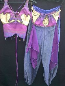 Adult Female Costumes to Hire - Arabian outfit - 3 piece