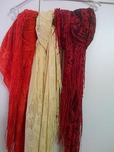 Adult Female Costumes to Hire - Shawl - assorted colours