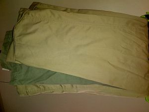 Adult Male Costumes to Hire - Kargo Pants - beige