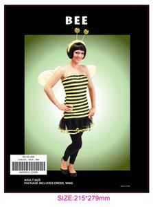Kids Costumes to Hire - Bee costume with wings & alice band