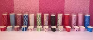 Baking - Cup - Cupcake Papers - Tube - 25pce