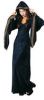 Adult Female Costumes to Hire - Midnight Priestess (black dress with hood)