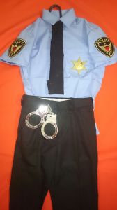 Kids Costumes to Hire - Police Costume - Child  (age: 5-6)