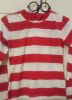 Kids Costumes to Hire - Wheres Wally Hoodie Shirt