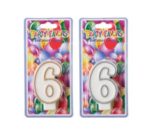 Candles - Number Candle 6