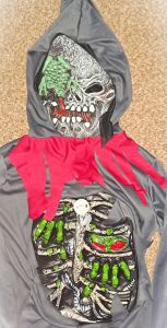 Kids Costumes to Hire - Scary Insides - dress & mask - CHILD