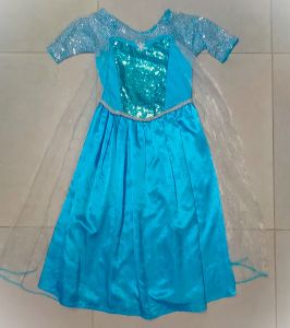 Kids Costumes to Hire - Frozen dress - 1pce