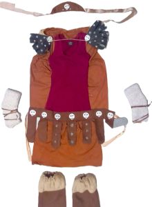Kids Costumes to Hire - Astrid Teen Viking - 3