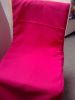 Chair Covers and Tie Backs for hire (kiddies only) -  Cerise Pink