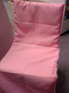 Chair Covers and Tie Backs for hire (kiddies only) -  Pink- light