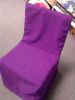 Chair Covers and Tie Backs for hire (kiddies only) - Purple