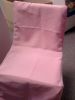 Chair Covers and Tie Backs for hire (kiddies only) -  Pale Pink - Light