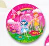 Adult Female Costumes to Hire - Little Fairy's (rainbow) - plates