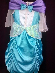 Kids Costumes to Hire - Turquoise Blue Princess Dress