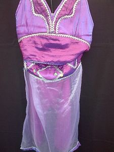 Kids Costumes to Hire - Purple Gypsy Outfit