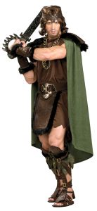 Adult Male Costumes to Hire - Barbarian with accessories