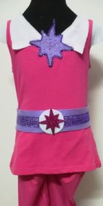 Kids Costumes to Hire - DC Star Fire - CHILD - top, pants, belt (3pce)